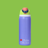 32oz Insulated Stainless Steel Water Bottle with Straw & Spout – Push-Button Lid with Lock For Engraving, UV DTF, HTV, Non Sublimation