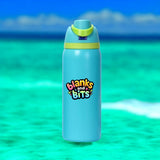 32oz Insulated Stainless Steel Water Bottle with Straw & Spout – Push-Button Lid with Lock For Engraving, UV DTF, HTV, Non Sublimation