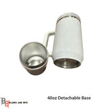 40oz Mega 2in 1  Sublimation Blank Stainless Steel Travel Tumbler with Detachable Base