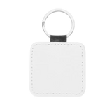 PU Leather Sublimation Blanks Keychains Pack of 6