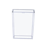 Acrylic Trading Card Box Display Case with Ultra Strong Magnetic Lid, Clear