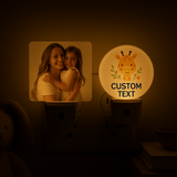 Sublimation Blank Night Light – Square & Round Shapes Pack of 2