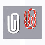 Acrylic Jumbo Paper Clip Sublimation Blank - Pack of 5