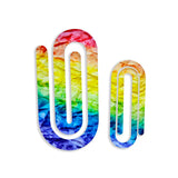 Acrylic Jumbo Paper Clip Sublimation Blank - Pack of 5