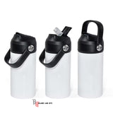 12oz Kids Water Bottle Tumbler With Strap Handle