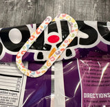 Acrylic Jumbo Paper Clip Sublimation Blank - Pack of 5