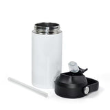 12oz Kids Water Bottle Tumbler With Strap Handle