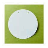 Sublimation Aluminum Door Decor Round With Holes