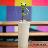 Silicone Straw Toppers Pack of 5