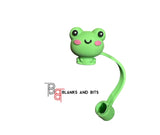 Silicone Straw Toppers Pack of 5