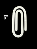 MDF JUMBO GIANT Paperclip Bookmark Clip - Blank for Sublimation, pack of 5
