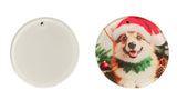 Sublimation Blank Acrylic Ornaments Pack of 5