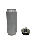 SUBLIMATION WHITE BLANK STAINLESS STEEL INSULATED SODA CAN TUMBLER 17oz