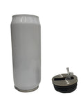 SUBLIMATION WHITE BLANK STAINLESS STEEL INSULATED SODA CAN TUMBLER 17oz
