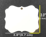 Aluminum Sublimation Benelux Ornament Pack of 5