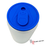Colour Silicone Glass Can Replacement Lids Pack of 5