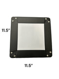 Snap Tray PU Leather Catch All Sublimation Blank  11.5"