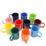 11oz Ceramic Mug Full Color Non Sublimation for UV DTF , Screen or Vinyl