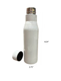 500ml Stainless Steel Sublimation Water Bottle W/Strap