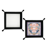 Snap Tray PU Leather Catch All Sublimation Blank 8.25"