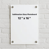 Sublimation Glass Photoboard – Wall-Mounted with Standoffs