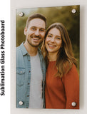 Sublimation Glass Photoboard – Wall-Mounted with Standoffs