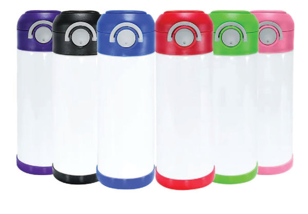 12 OZ KIDS SUBLIMATION TUMBLERS WITH LOCK HANDLE