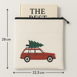 Linen Sublimation Book Sleeve – Blank Heat Transfer Ready Available in 2 Sizes