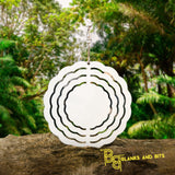 Sublimation 3" Aluminum Wind Spinner