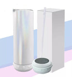20oz Sublimation Bluetooth Speaker Tumbler Stainless Steel Wireless Straight Tumblers Double Wall Vacuum Insulated