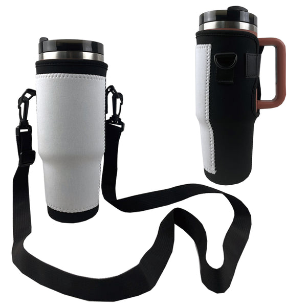40oz Sublimation Neoprene Tumbler Tote bag with Strap