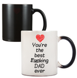 Color Changing Sublimation Magic Mug 11oz Black