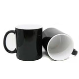 Color Changing Sublimation Magic Mug 11oz Black