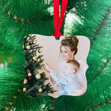 Aluminum Sublimation Prague Ornament Pack of 5