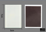 Sublimation Glass Magnets 5x7cm (Pack of 5)