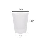 1.5oz Shot Glass Frosted Case of 12