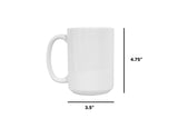 15oz Sublimation Mug Blank
