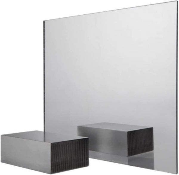 Mirror Acrylic Plexiglass Sheets 1/8” Thick (3mm)