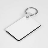 MDF Sublimation Rectangle With Key Ring Pack of 12