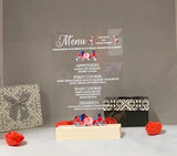 Acrylic Clear 5"x7" Blank Sign 1.5mm Pack of 10