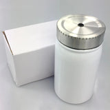 Sublimation Mason Jar tumbler 17 oz with metal straw