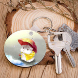 MDF Sublimation Circle 2" With Key Ring Pack of 12