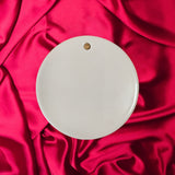 Christmas Ceramic Sublimation Ornament Blanks