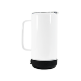 Straight Sublimation 14oz Coffee Mugs with Bluetooth Speaker Bottom