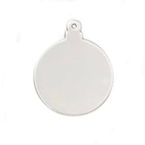 Acrylic Round Clear Ornament 3" Pack of 10