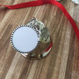 Metal Bell Christmas Ornament Blank for Sublimation