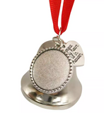 Metal Bell Christmas Ornament Blank for Sublimation