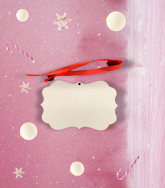 Beneulex Sublimation MDF Ornament Pack of  10 Blank Ornaments