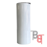 20oz Flat Bottom Sublimation Tumbler Blank Case of 25