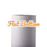 20oz Flat Bottom Straight Stainless Steel Sublimation Tumbler Blank